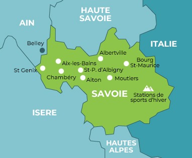 Carte Le Pélican Savoie