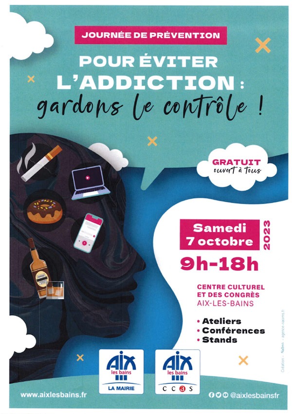 Journée de prévention à l'addiction à Aix-les-Bains