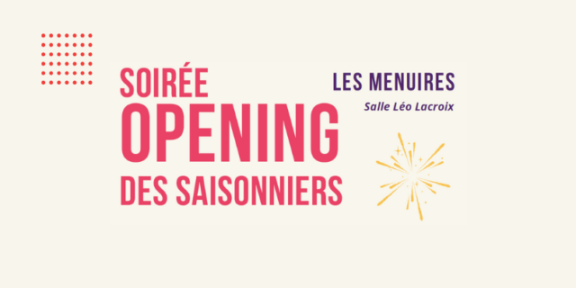 opening 2024 menuires